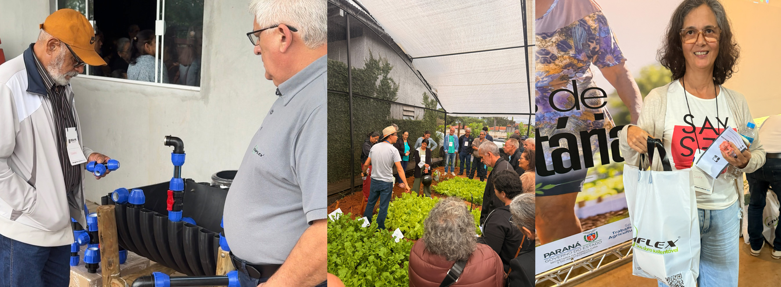 Cimflex no Encontro dos Produtores de Hortas Comunitárias de Maringá